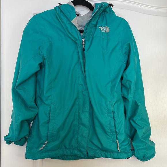 The North Face windbreaker/ rain jacket size XS in EUC beautiful color - Picture 2 of 8